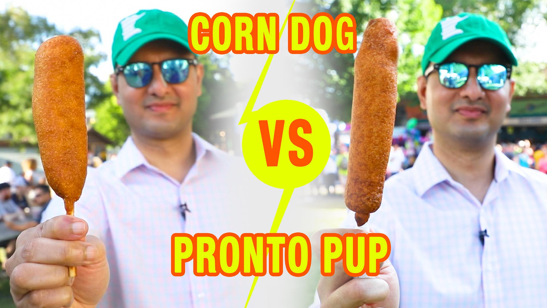 Corn Dog VS Pronto Pup Corn Dog VS Pronto Pup
