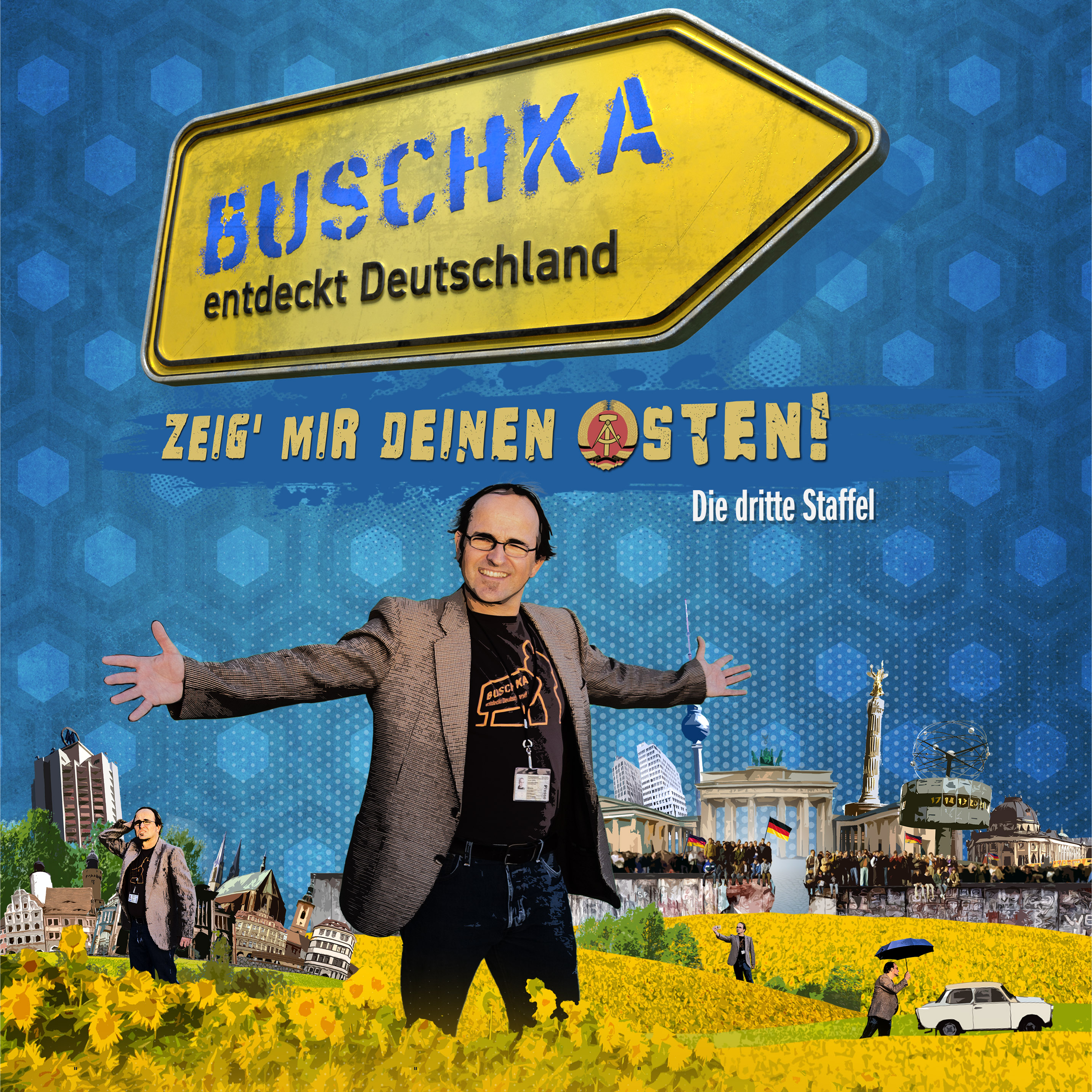 Buschka discovers Germany - Show Me Your East Side! (S03/E04 feat. former GDR civil rights activist Heiko Lietz, Schwerin)